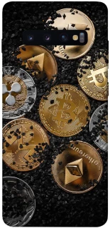 Чехол на Samsung Galaxy S10+ Many coins v2 фото 1 из 1