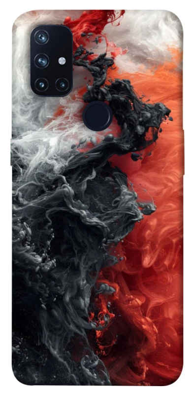 Чохол на OnePlus Nord N10 5G Black and Red фото 1 з 1