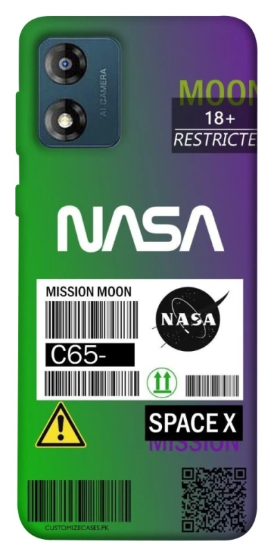 Чохол на Motorola Moto E13 NASA ver.2 фото 1 з 1