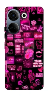 Чехол на TECNO Camon 20 Pro (CK7n) Hot collage ver.8 фото 1 из 1