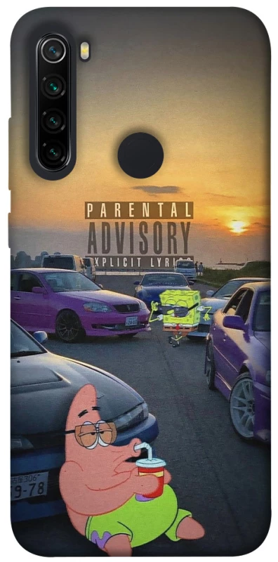 Чохол на Xiaomi Redmi Note 8 Патрік на перегонах фото 1 з 1