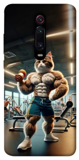 Чехол на Xiaomi Redmi K20 / K20 Pro / Mi9T / Mi9T Pro Качок кот фото 1 из 1