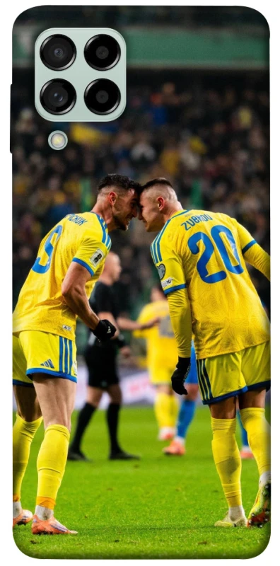 Чохол на Samsung Galaxy M53 5G UA-Football ver.2 фото 1 з 1