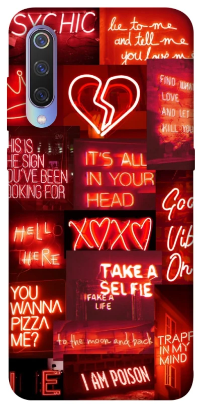 Чохол на Xiaomi Mi 9 Love collage ver.7 фото 1 з 1