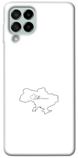 Чохол на Samsung Galaxy M53 5G Ukraine map фото 1 з 1