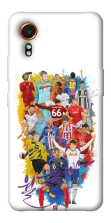 Чехол на Samsung Galaxy Xcover7 Football Abstract v2 фото 1 из 1