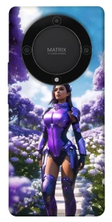Чехол на Huawei Magic5 Lite Cyber space girl ver.4 фото 1 из 1