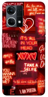 Чохол на Oppo Reno 7 4G Love collage ver.7 фото 1 з 1
