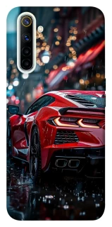 Чехол на Realme 6 Red sports car фото 1 из 1