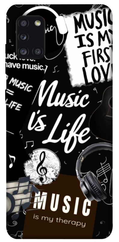 Чохол на Samsung Galaxy A31 Music is Life фото 1 з 1