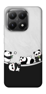 Чехол на Xiaomi 15T Four pandas фото 1 из 1