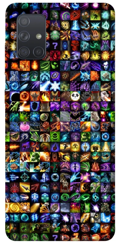 Чехол на Samsung Galaxy A71 Abilities menu ver.1 фото 1 из 1