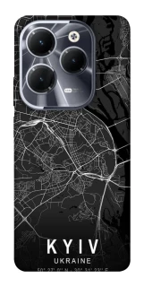 Чехол на Infinix Hot 40 Kyiv map фото 1 из 1