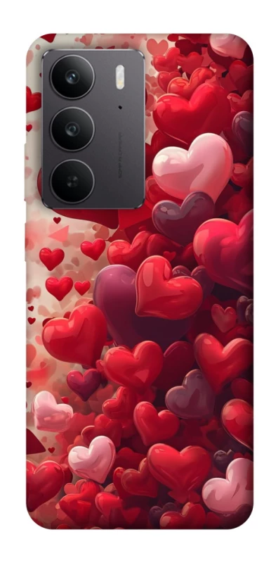 Чохол на Realme C75 Many hearts фото 1 з 1
