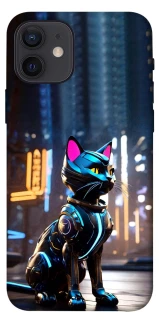 Чехол на Apple iPhone 12 (6.1") Cyber cat фото 1 из 1