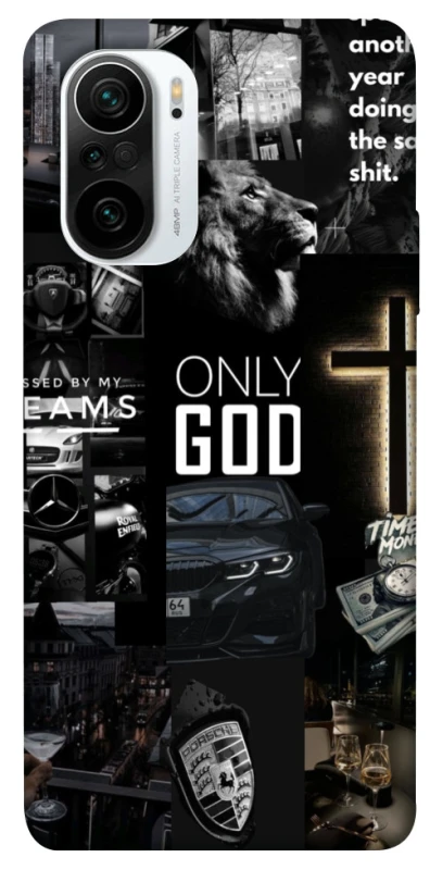 Чехол на Xiaomi Redmi K40 / K40 Pro / K40 Pro+ / Poco F3 Only God фото 1 из 1