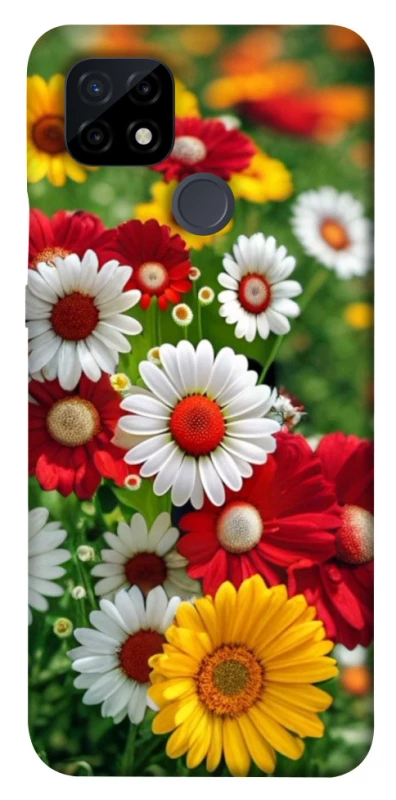 Чехол на Realme C21 Flowers v11 фото 1 из 1