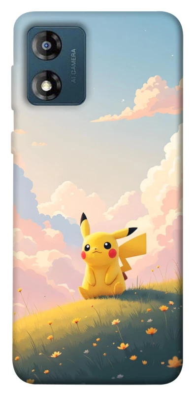 Чохол на Motorola Moto E13 pikachu фото 1 з 1