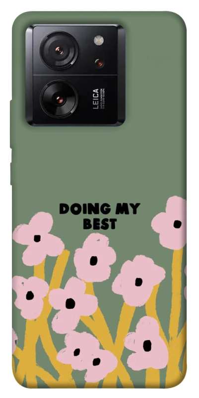 Чохол на Xiaomi 13T Pro Doing my best фото 1 з 1