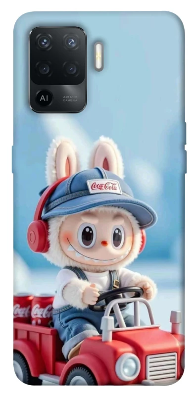 Чохол на Oppo Reno 5 Lite Labubu in the car фото 1 з 1