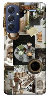 Чехол на Samsung Galaxy M54 5G Coffee collage ver.4 фото 1 из 1