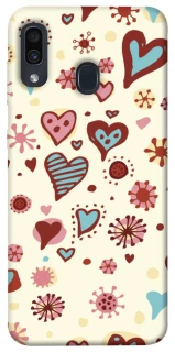 Чохол на Samsung Galaxy A20 / A30 Pretty hearts фото 1 з 1