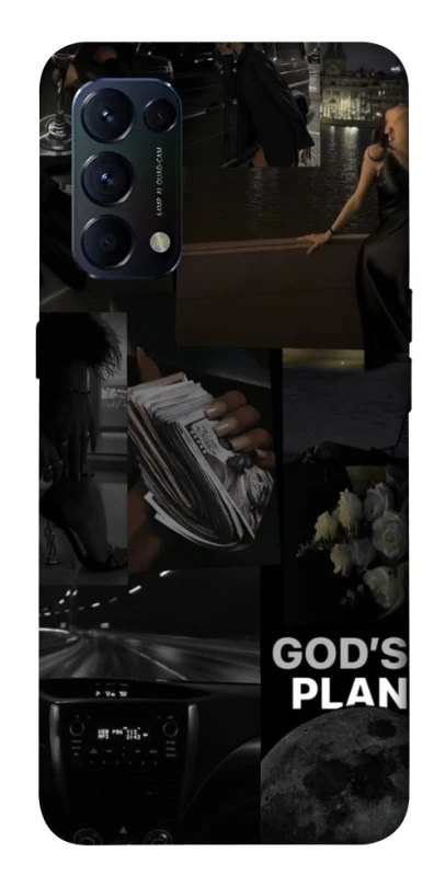 Чохол на Oppo Reno 5 4G God's plan фото 1 з 1
