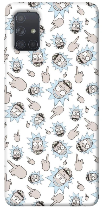 Чохол на Samsung Galaxy A71 Rick and Morty style фото 1 з 1