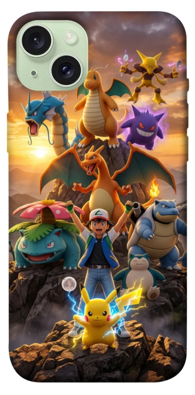 Чехол на Apple iPhone 15 Plus (6.7") Pokemon фото 1 из 1