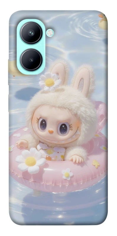 Чехол на Realme C33 Labubu swimming фото 1 из 1