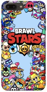 Чехол на Apple iPhone 7 plus / 8 plus Brawl Stars ver.2 фото 1 из 1
