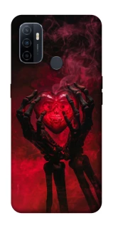 Чохол на Oppo A53 / A32 / A33 Heart in the hands of a skeleton фото 1 Чохол на Oppo A53 / A32 / A33 Heart in the hands of a skeleton фото 1 з 1