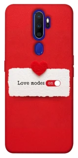 Чохол на Oppo A5 (2020) / Oppo A9 (2020) Love Mode ON фото 1 з 1