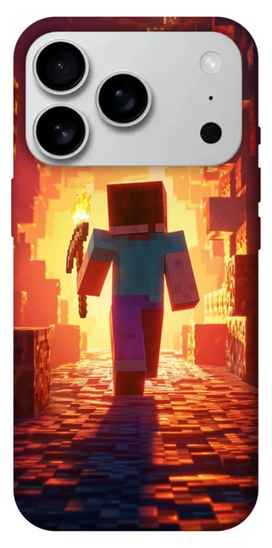 Чехол на Apple iPhone 17 Pro Max (6.9") Minecraft adventure фото 1 из 1