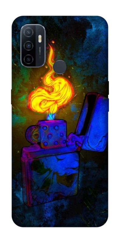 Чохол на Oppo A53 / A32 / A33 Запальничка фото 1 з 1