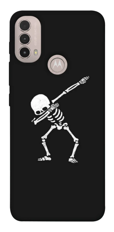 Чохол на Motorola Moto E40 Halloween skeleton фото 1 з 1