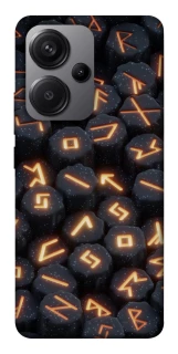 Чехол на Xiaomi Redmi Note 13 Pro+ Огненые руны фото 1 из 1