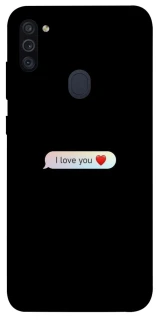 Чохол на Samsung Galaxy M11 Love aesthetic ver.10 фото 1 з 1