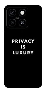 Чехол на ZTE Blade A55 4G Privacy is luxury фото 1 из 1