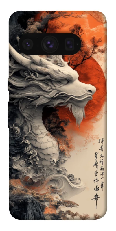 Чехол на Google Pixel 8 Pro white dragon фото 1 из 1
