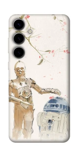 Чохол на Samsung Galaxy S25 Star Wars robots фото 1 з 1