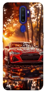 Чехол на Oppo A5 (2020) / Oppo A9 (2020) Audi at sunset фото 1 из 1