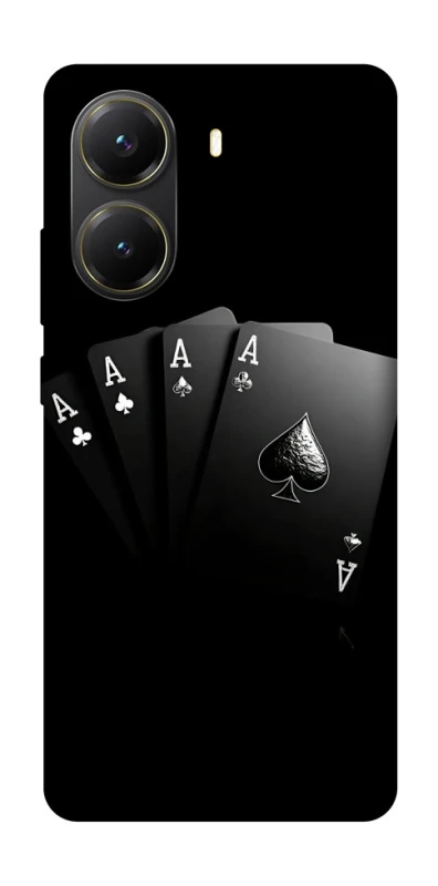 Чохол на Xiaomi Poco X7 Pro Black Cards фото 1 з 1