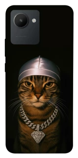 Чохол на Realme C30 Cat in Bling фото 1 з 1