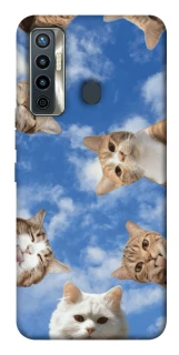 Чехол на TECNO Camon 17 Сats фото 1 из 1