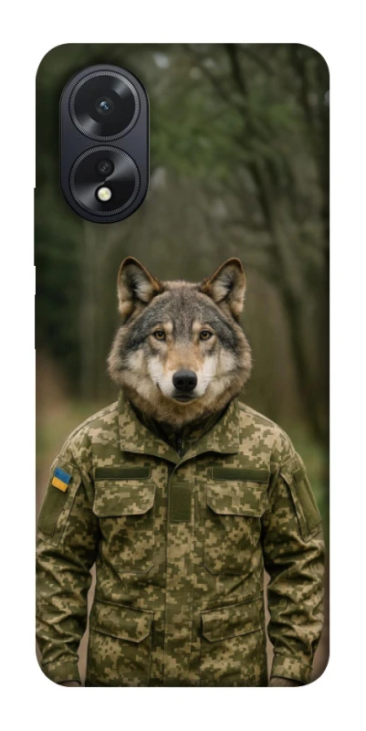 Чохол на Oppo A18 Вовк захисник фото 1 з 1