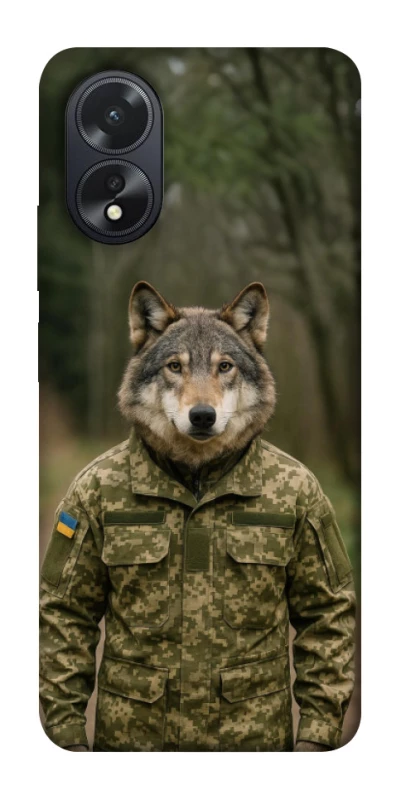 Чохол на Oppo A38 Вовк захисник фото 1 з 1