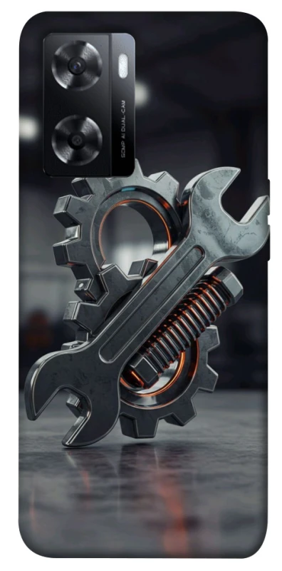 Чехол на Oppo A57s Mechanic фото 1 из 1