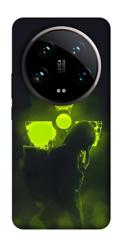 Чохол на Xiaomi 14 Ultra Радіація v2 фото 1 з 1