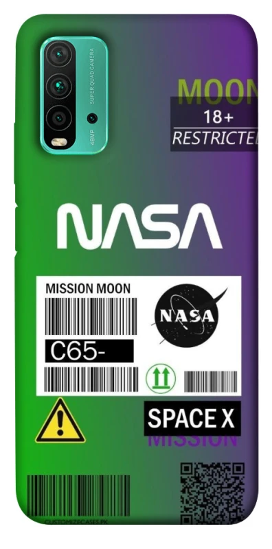 Чохол на Xiaomi Redmi Note 9 4G / Redmi 9 Power NASA ver.2 фото 1 з 1